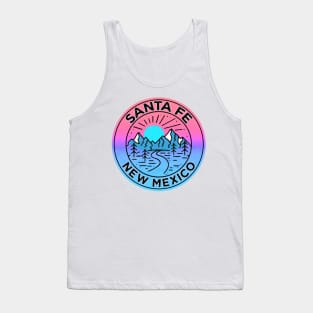 Santa Fe Ski New Mexico Skiing Basin Tank Top